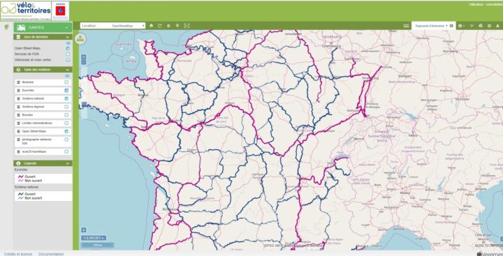 Capture d'écran WebSIG