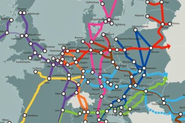 Carte projets EuroVelo