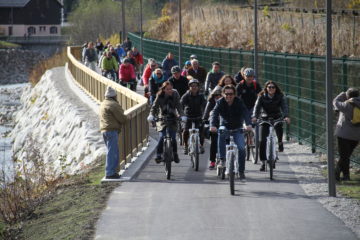 Véloroute voie verte du Léman au Mont-Blanc