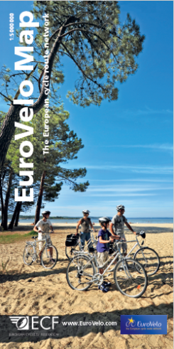 Map cover EuroVelo carte 2017