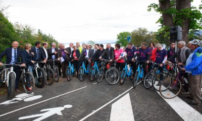 Inauguration voie verte d'Excenevex