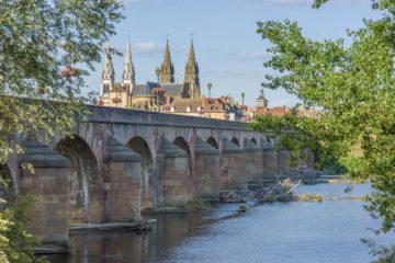 Moulins et le pont Régemortes