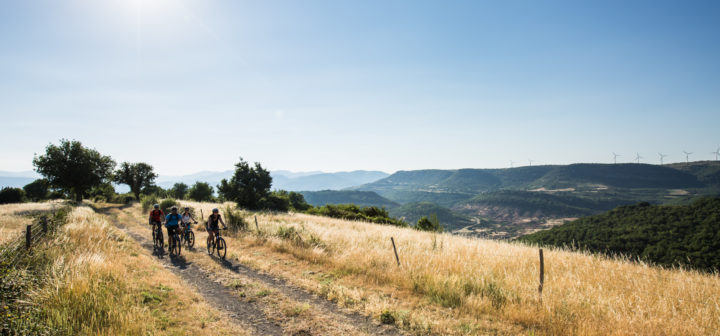 La Grande Traversée du Massif Central dans l'Aveyron © O. Octobre / GTMC VTT