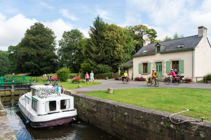 Ecluse et Ile de Beaufort - Josselin (juillet 2016)