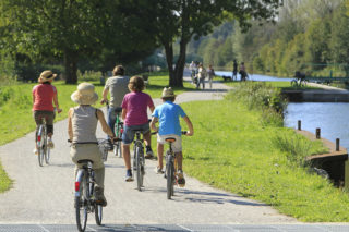 lamotte Brebière, somme, canal, piste cyclable