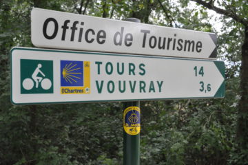1_Panneau de signalisation Saint-Jacques à vélo_Laurent Savignac