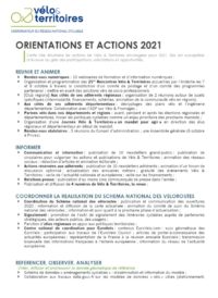 Actions et orientations