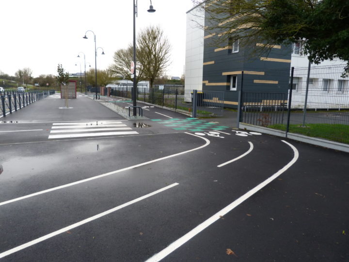 2_Desserte à vélo du collège de Dives-sur-Mer ©Département du Calvados