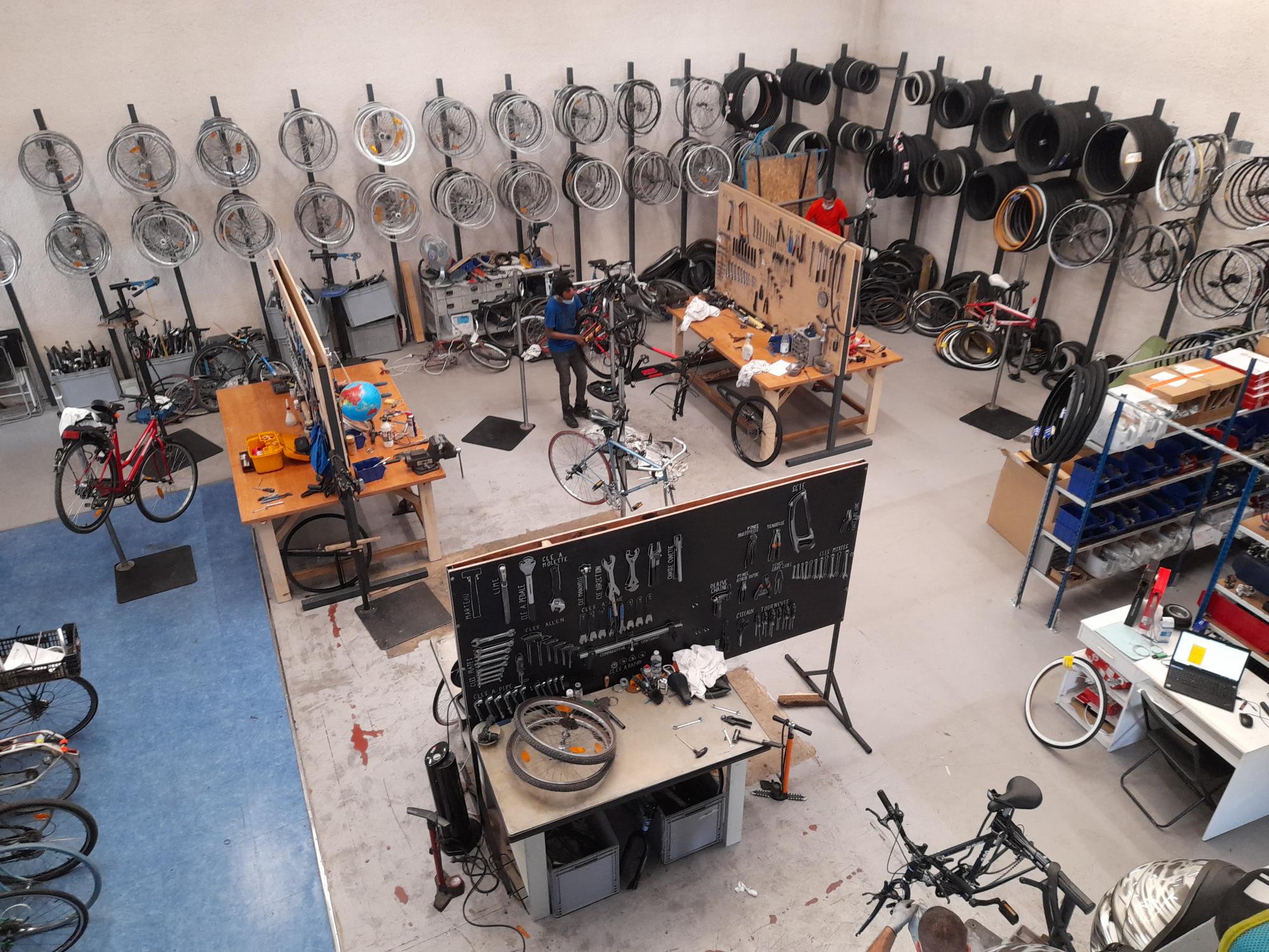 Atelier de vélo best sale