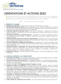 Orientations et actions