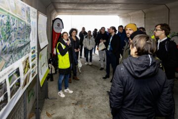 2_Visite du chantier du réseau express vélo lors du congrès de la FUB ©Jean-Paul Noble