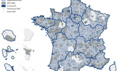 Carte des répondants ENCOM