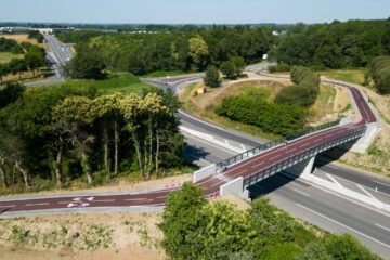 1_Piste cyclable du réseau Ille & Vélo entre Romagné et Saint-Sauveur-des-Landes (35) ©Thomas Crabot