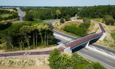 1_Piste cyclable du réseau Ille & Vélo entre Romagné et Saint-Sauveur-des-Landes (35) ©Thomas Crabot