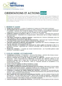 Plan d'actions et orientations 2024
